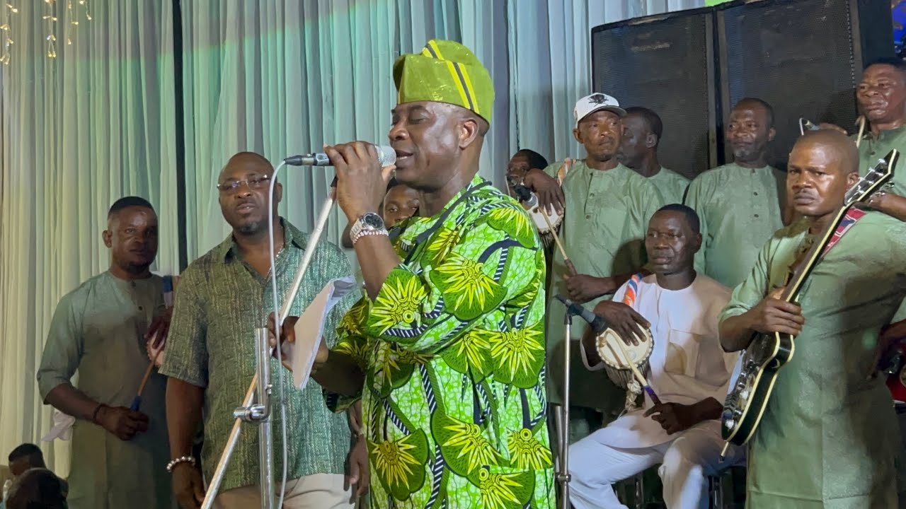 K1 DE ULTIMATE LIVE ON STAGE AT FINAL BURIAL CEREMONY OF LATE MADAM ADUKE COLE 