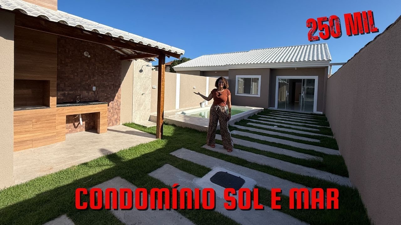 Casa no Condomínio Sol e Mar em Tamoios Cabo Frio RJ