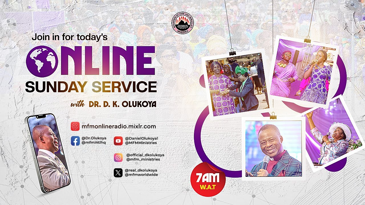 BY HIS NAME JAH - MFM SUNDAY SERVICE 19-10-2025 -  DR D. K. OLUKOYA