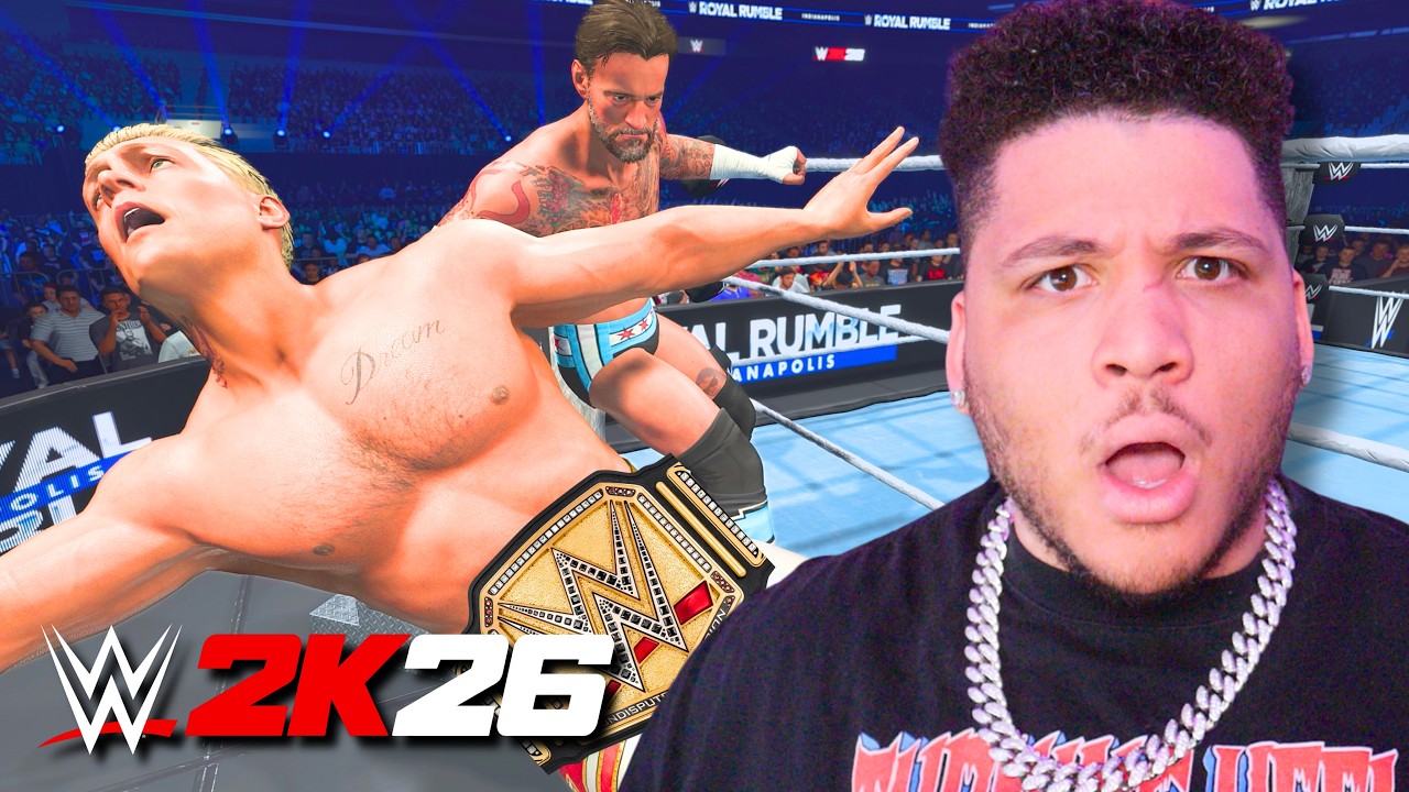 I Put Every CURRENT WWE Champion in a Royal Rumble!