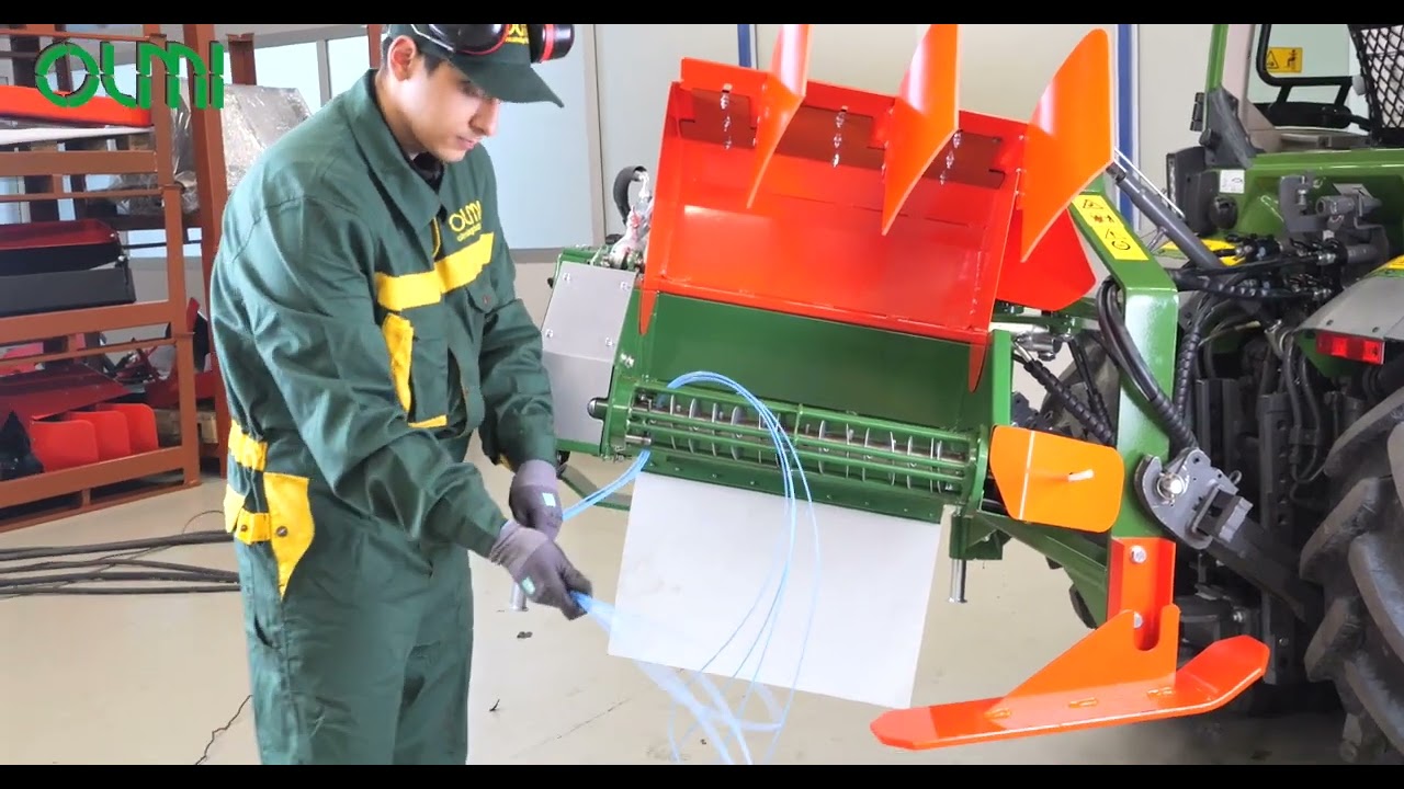 How to replace the cord on an OLMI Mechanical Weeder