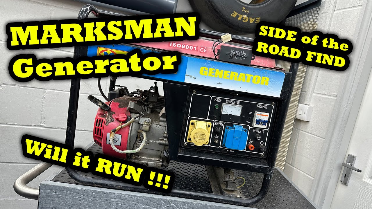 Will this Petrol Marksmen 3000CL Generator from the Side of the Road Actually Run?
