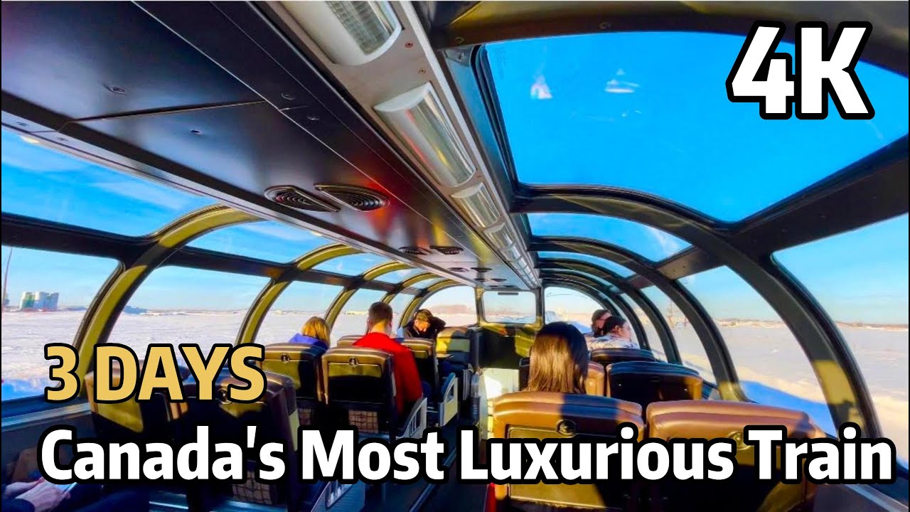 The greatest Canadian train | 60 hr Sleeper from Winnipeg to Vancouver