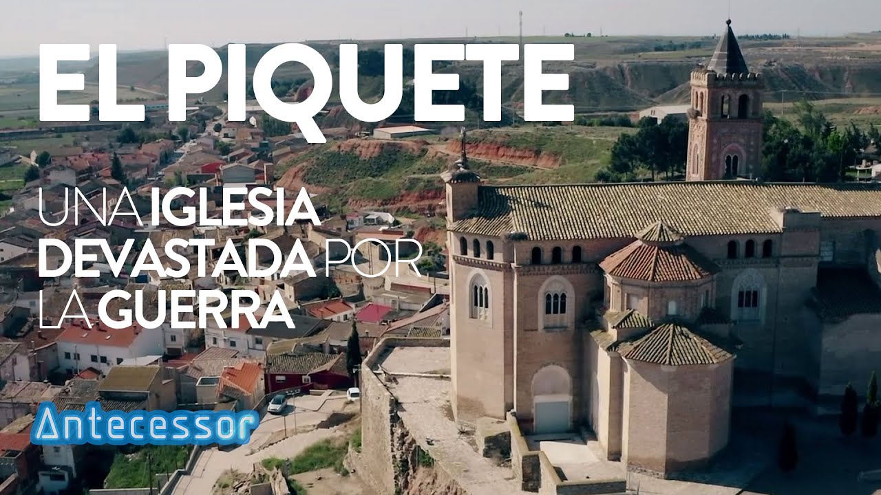 La DEVASTADA IGLESIA de Quinto de Ebro