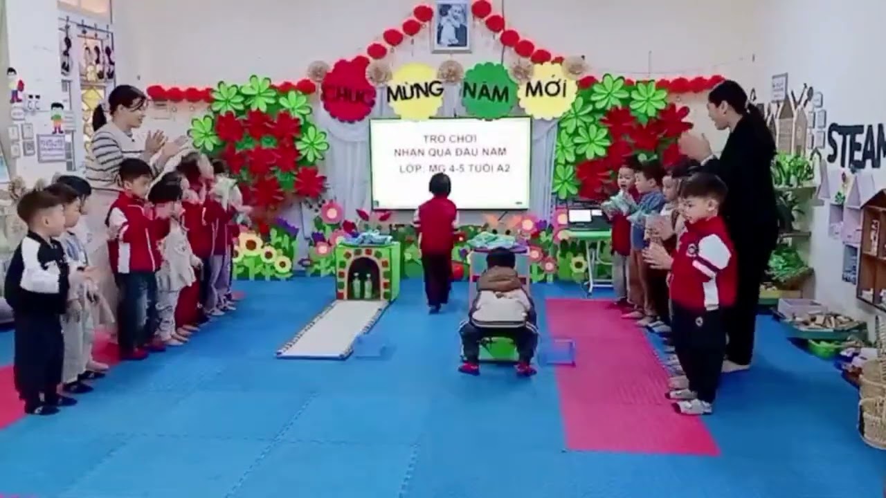 TRÒ CHƠI: NHẬN QUÀ ĐẦU NĂM (4TA2)