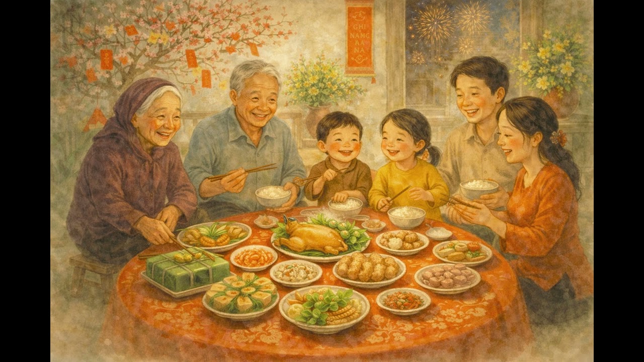 Về quê ăn tết ,thanh âm quê hương,nhạc tết chill Piano & Sáo Trúc 2026