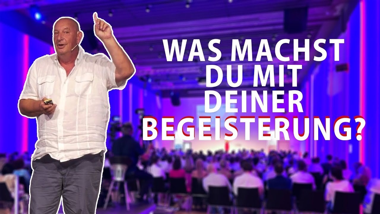 Manfred Schweigkofler - Nutze deine Begeisterung!