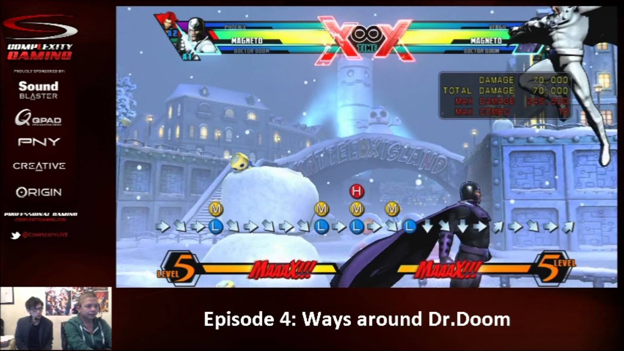 FChamp Tutorial - UMvC3 Dr. Doom Basics: Sound Blaster Tips & Tricks