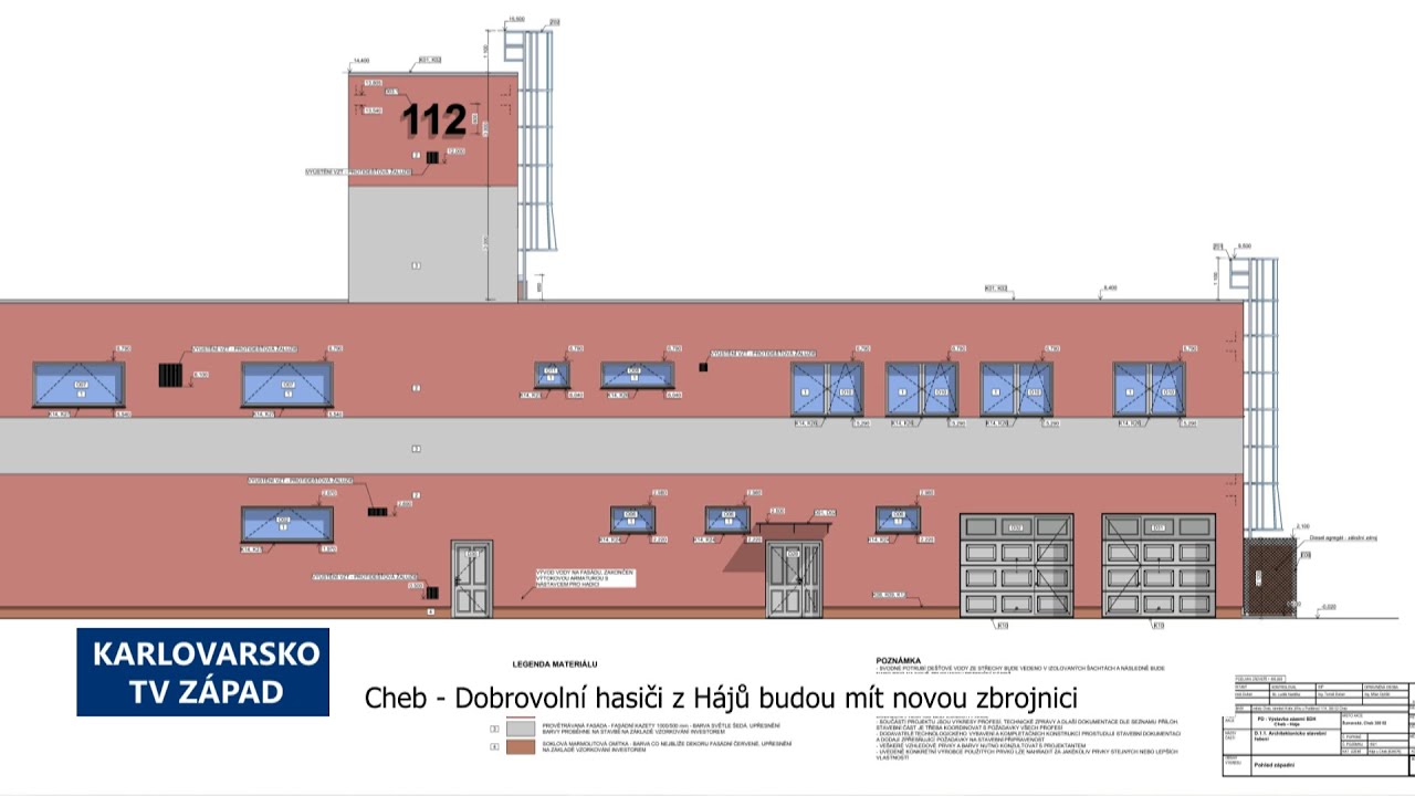 Cheb: Dobrovolní hasiči z Hájů budou mít novou zbrojnici (TV Západ)