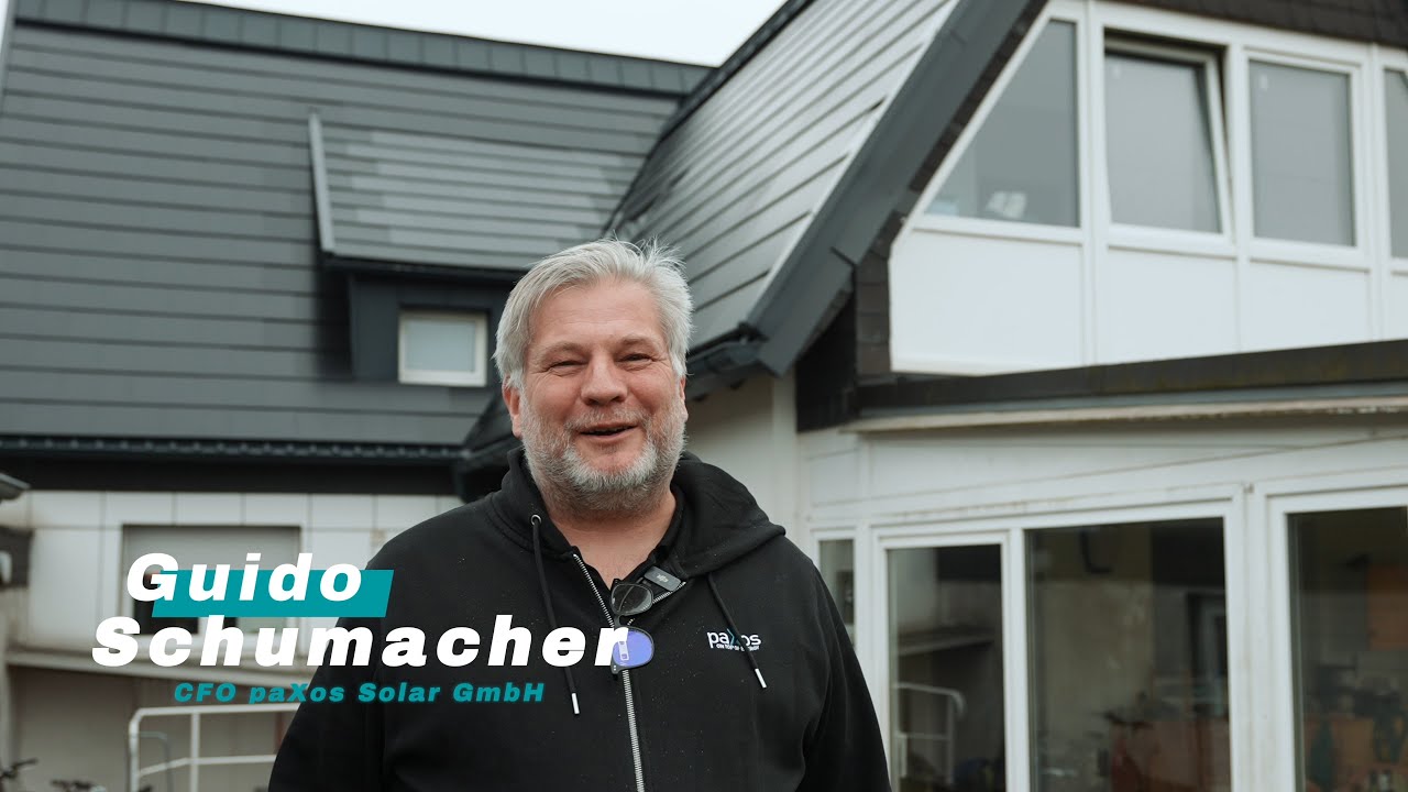 So könnte Ihr Dach aussehen | Ein reales Referenzprojekt mit dem paXos Multi-Energie-Dach