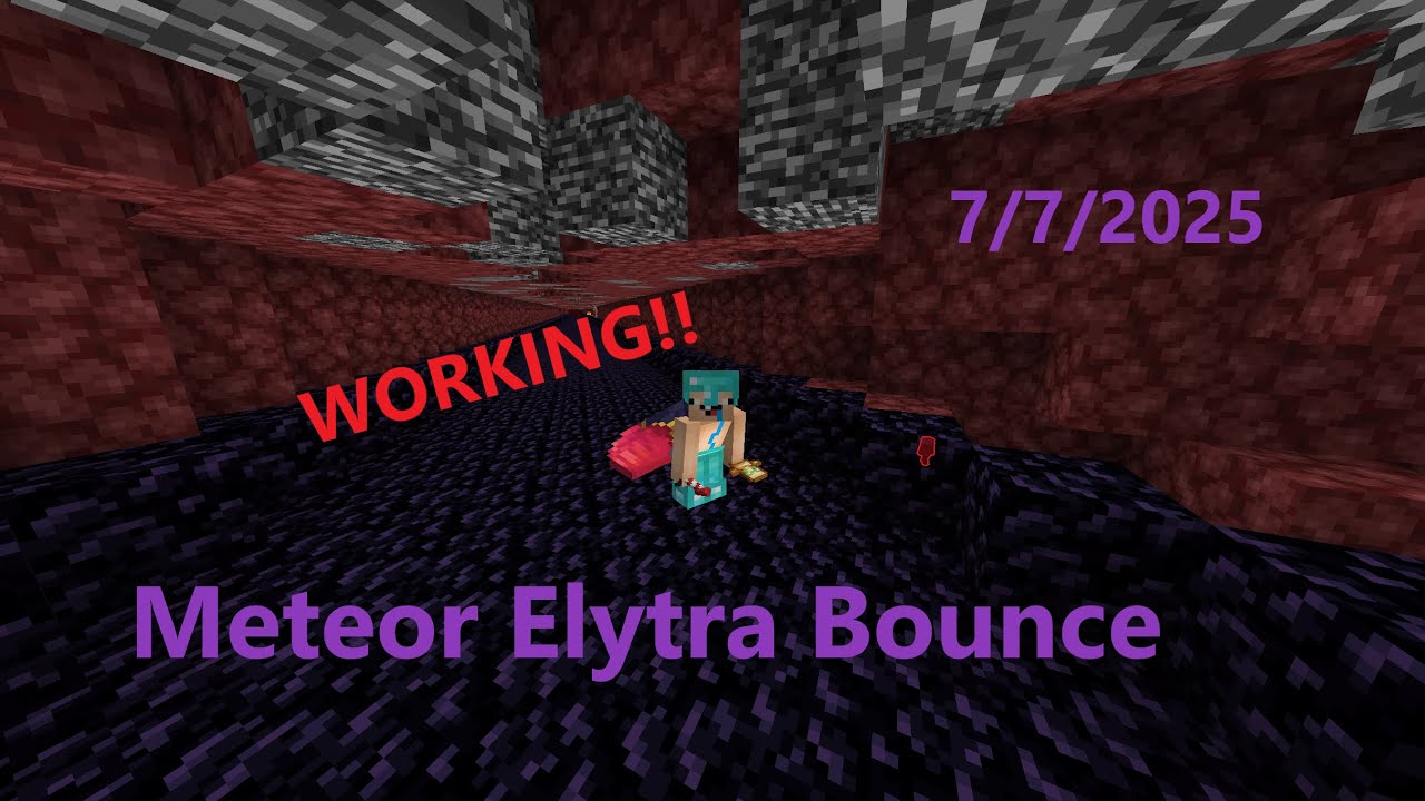 7/7/2025 working 2b2t Meteor Elytra Bounce settings