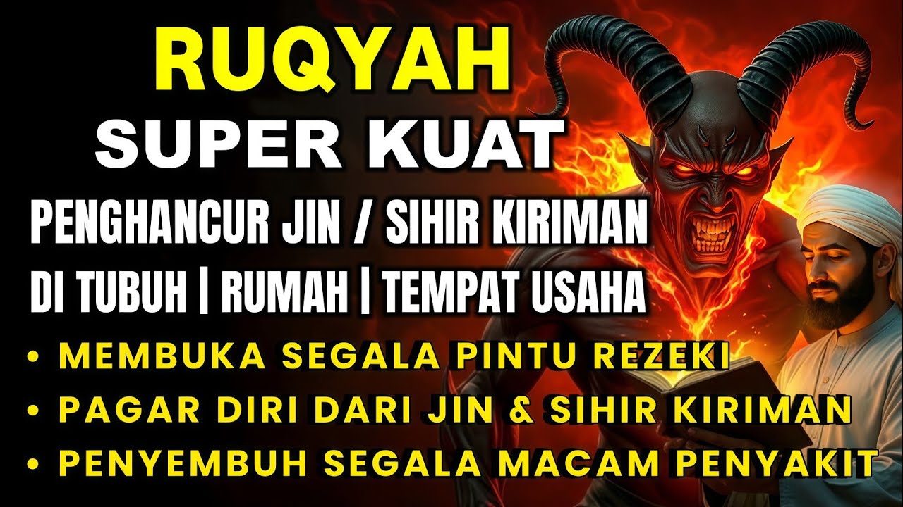 RUQYAH RUMAH PENGUSIR JIN, SETAN DAN SIHIR DI RUMAH,TUBUH,PENENANG HATI DAN FIKIRAN | By Alaa Aser