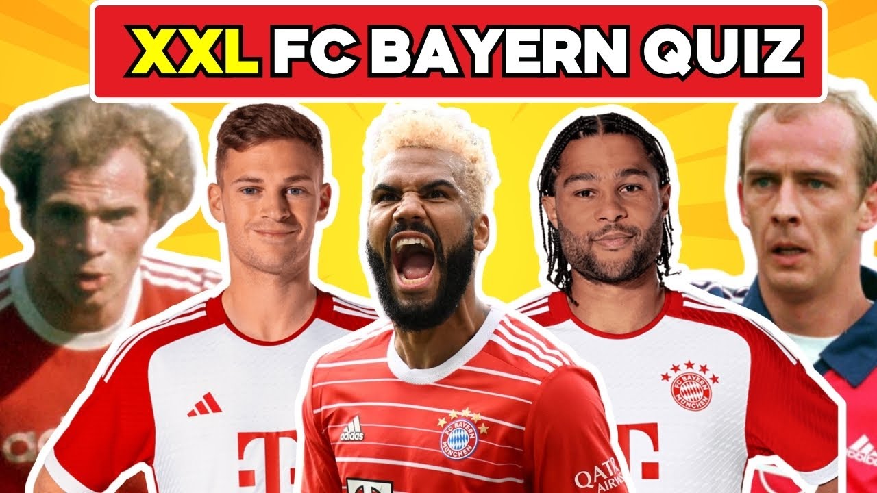 Unmöglich!! Alle FC Bayern Spieler Erraten | Fußball Quiz 2024