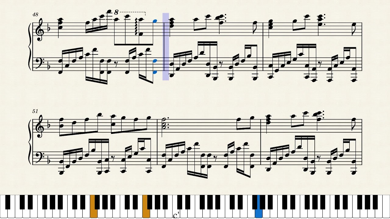 Cliff Edge - The Distance (Piano Cover)