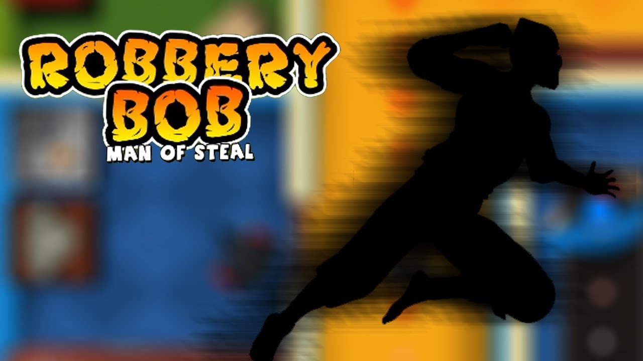 Robbery Bob&trade; - Level Eight AB Chapter 1- NINJA CUIT Part 3 Slip In Walkthrough   New Game Plus