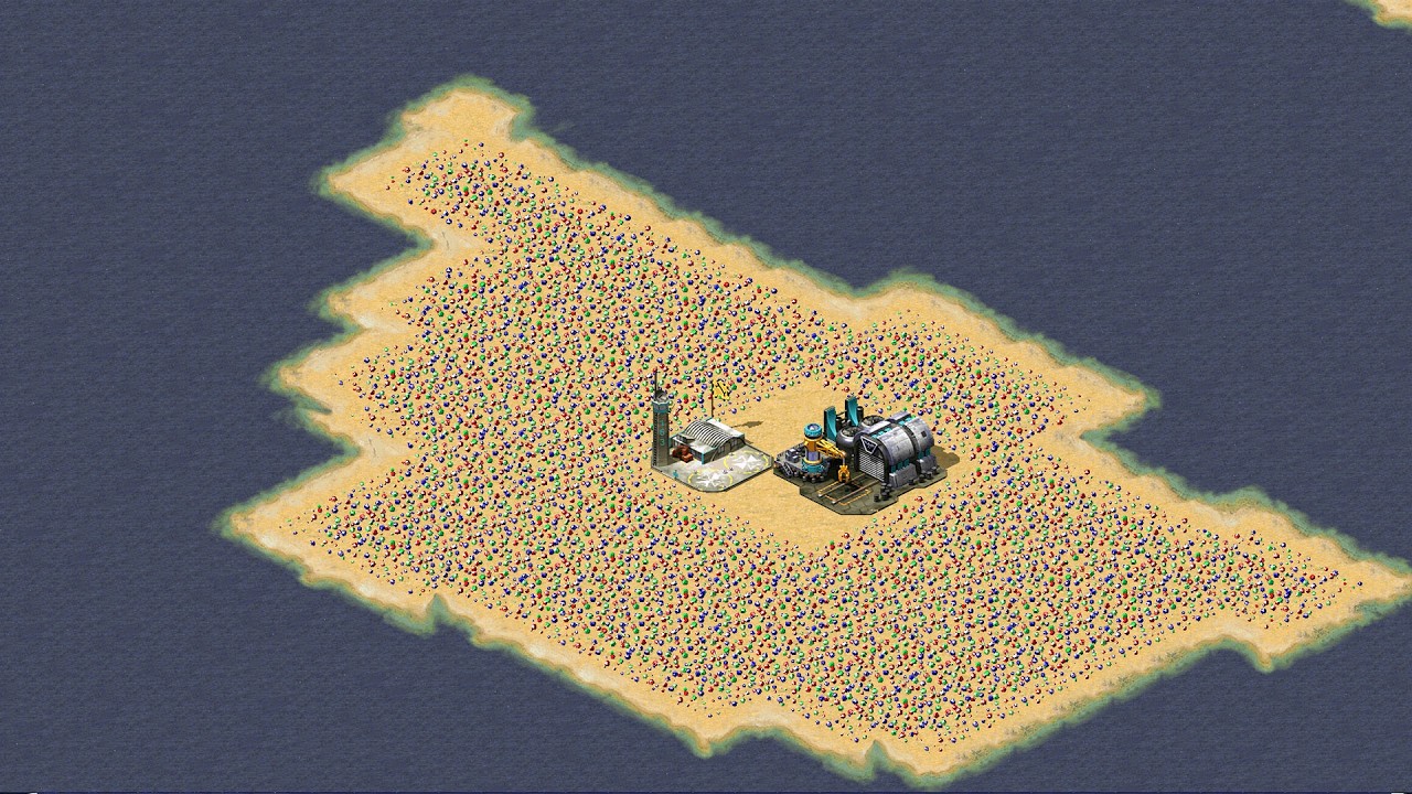 Yuri's Revenge Red Alert 2 Collection Yosef Anna 12 New Map Defence on Hills