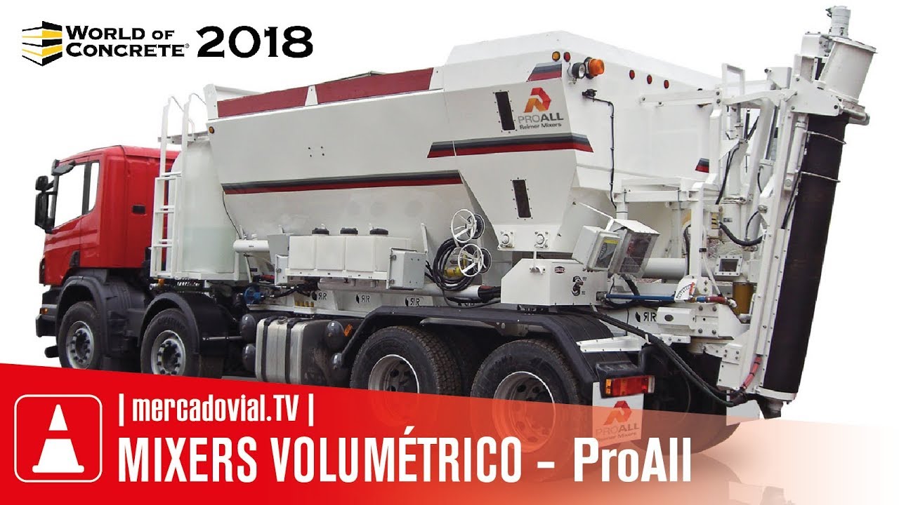 Mixer volumétrico automatizado ProAll en sus 50 años