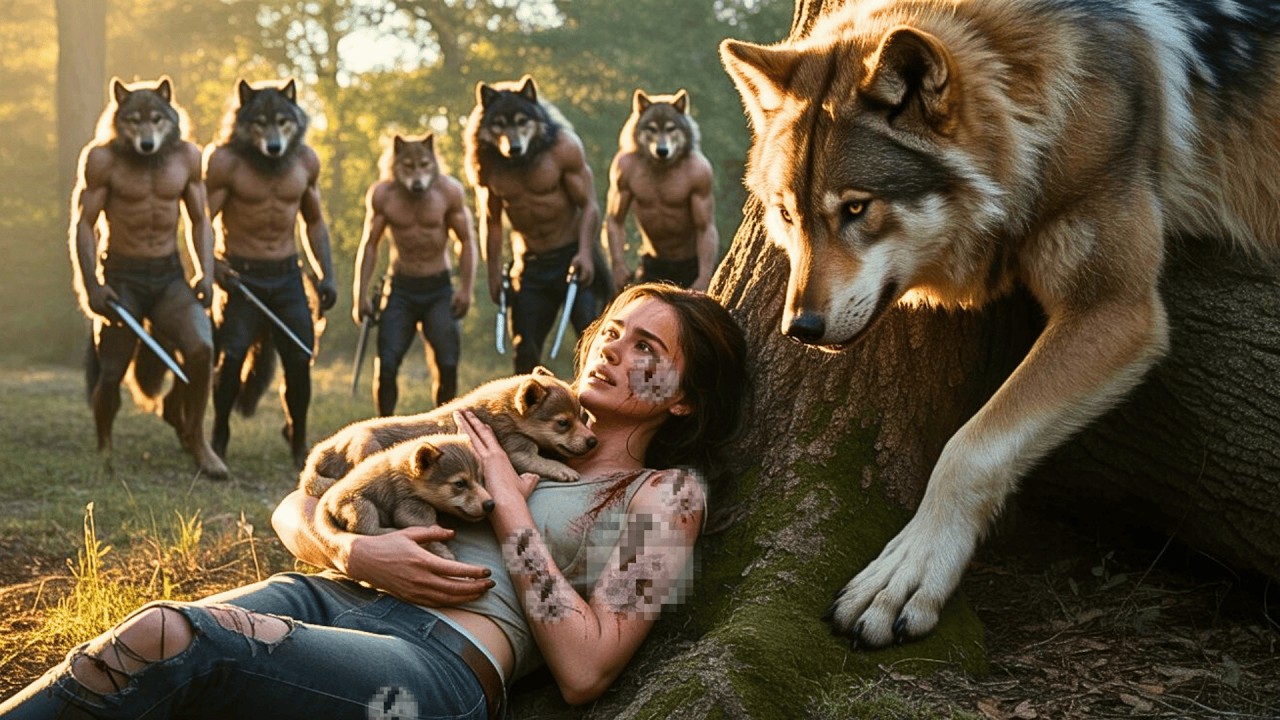 The Pack Arrived to Kill — They Found Their Pups Asleep on Her Chest, and the Alpha Made Her Luna