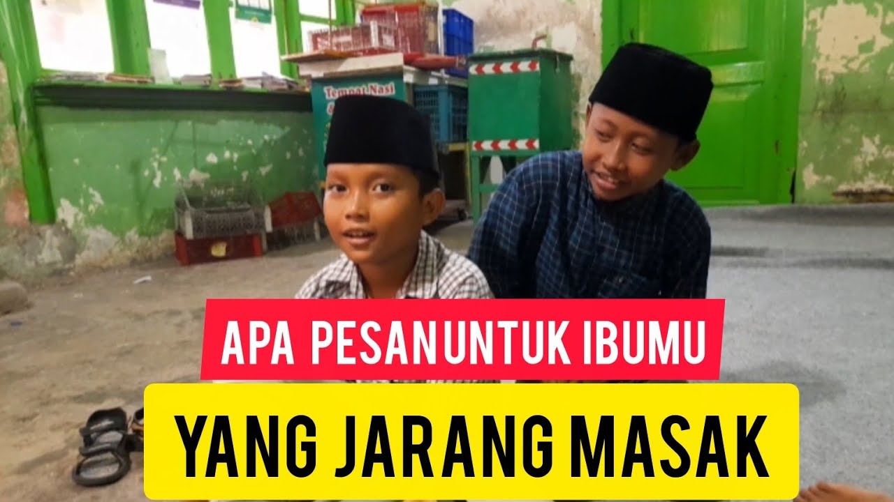 Apa pesan untuk ibumu yang jarang masak | pesan untuk Mama