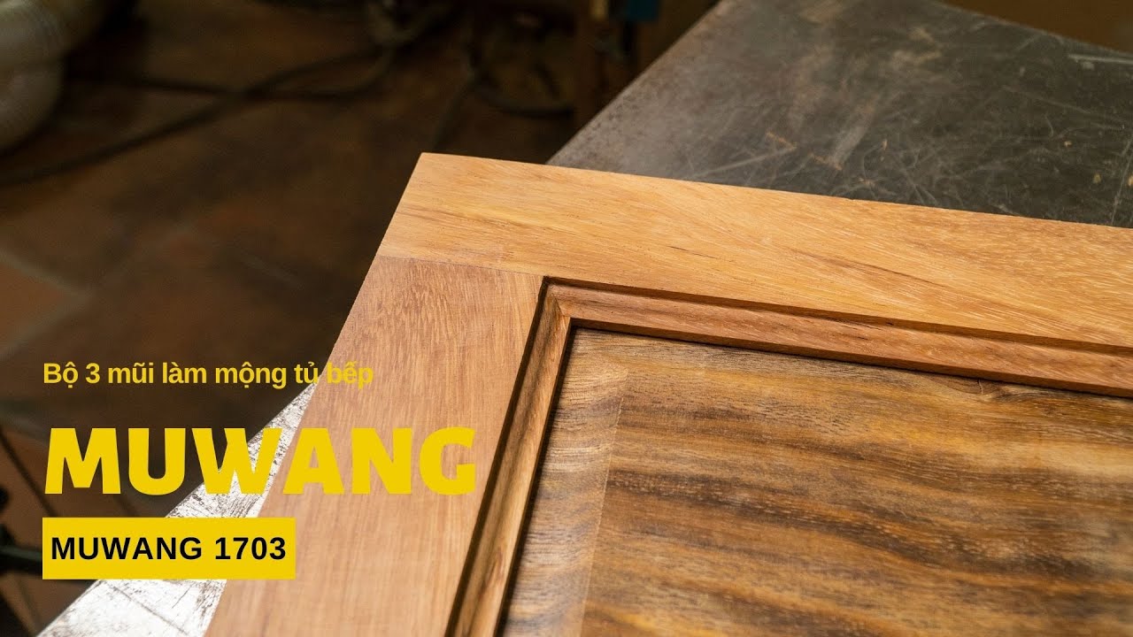 Bộ 3 Mũi Soi Tủ Bếp Muwang 1703 | Mũi Phay Soi Cánh Tủ Gỗ Uy Tín Chất Lượng Giá Rẻ Nhất