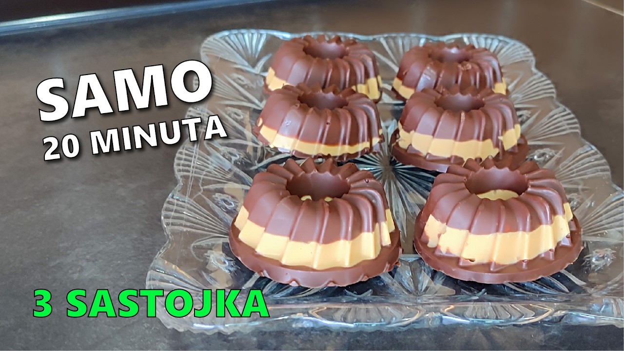 BAJADERE ZA 20 MINUTA! 😍 Nestala Za 5 Minuta, Ukusno i  Jednostavno!