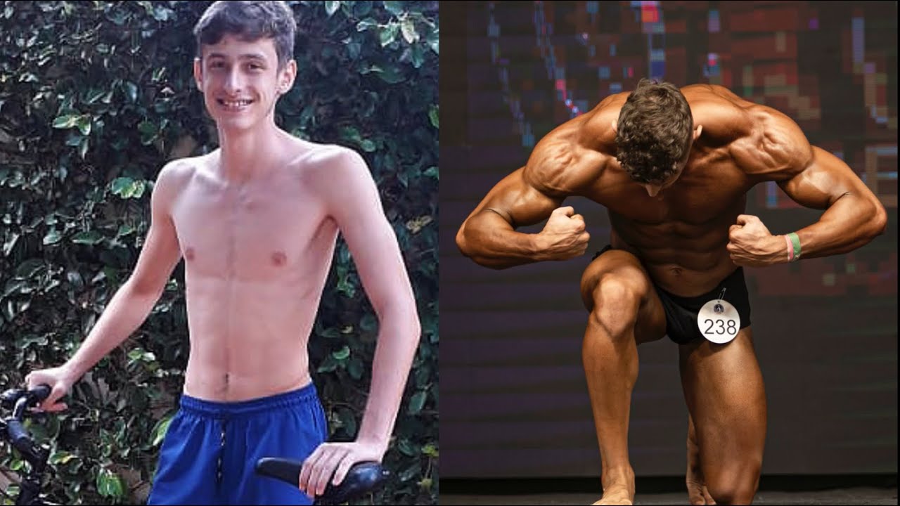 Gabriel Macineli 5 Anos Transformação Natural (calistenia & Musculação)