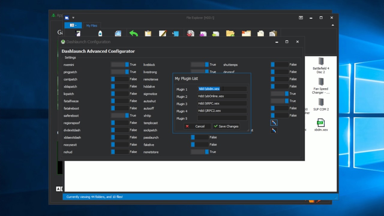 ApparitionNET Studio: Dashlaunch Editor