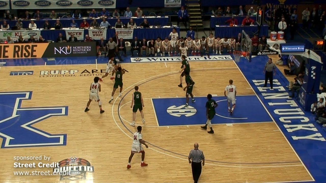Trinity vs Scott County - HS Basketball 2018 Whitaker Bank KHSAA Sweet 16