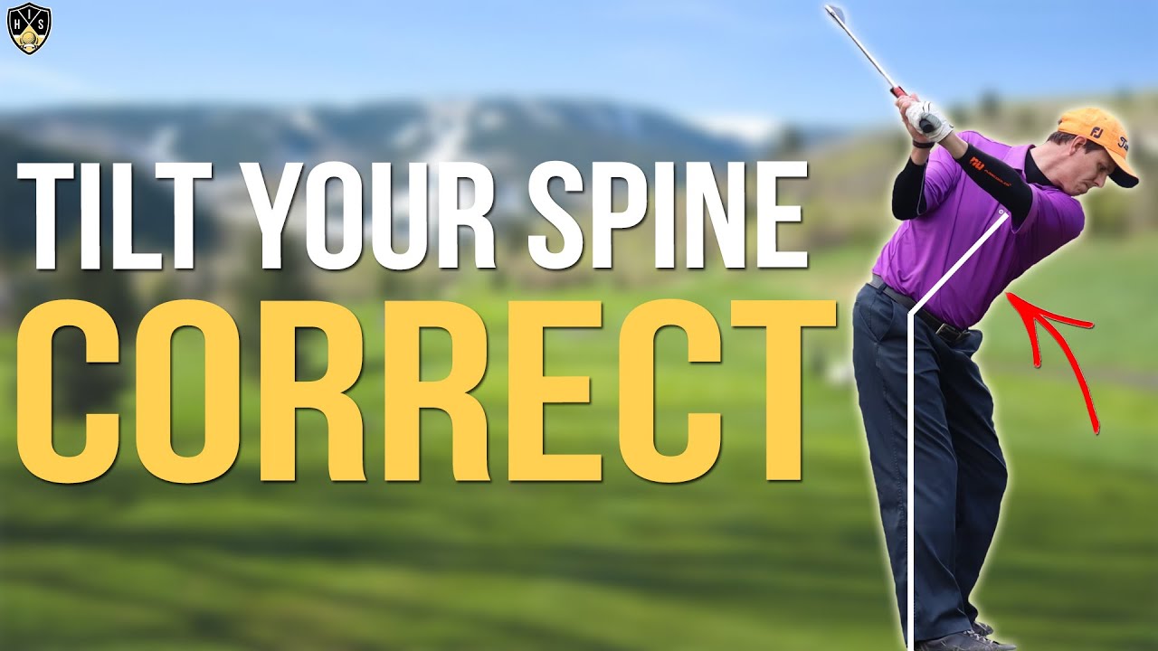 Spine Tilt Backswing ➜ Become A Consistent Ball-Striker