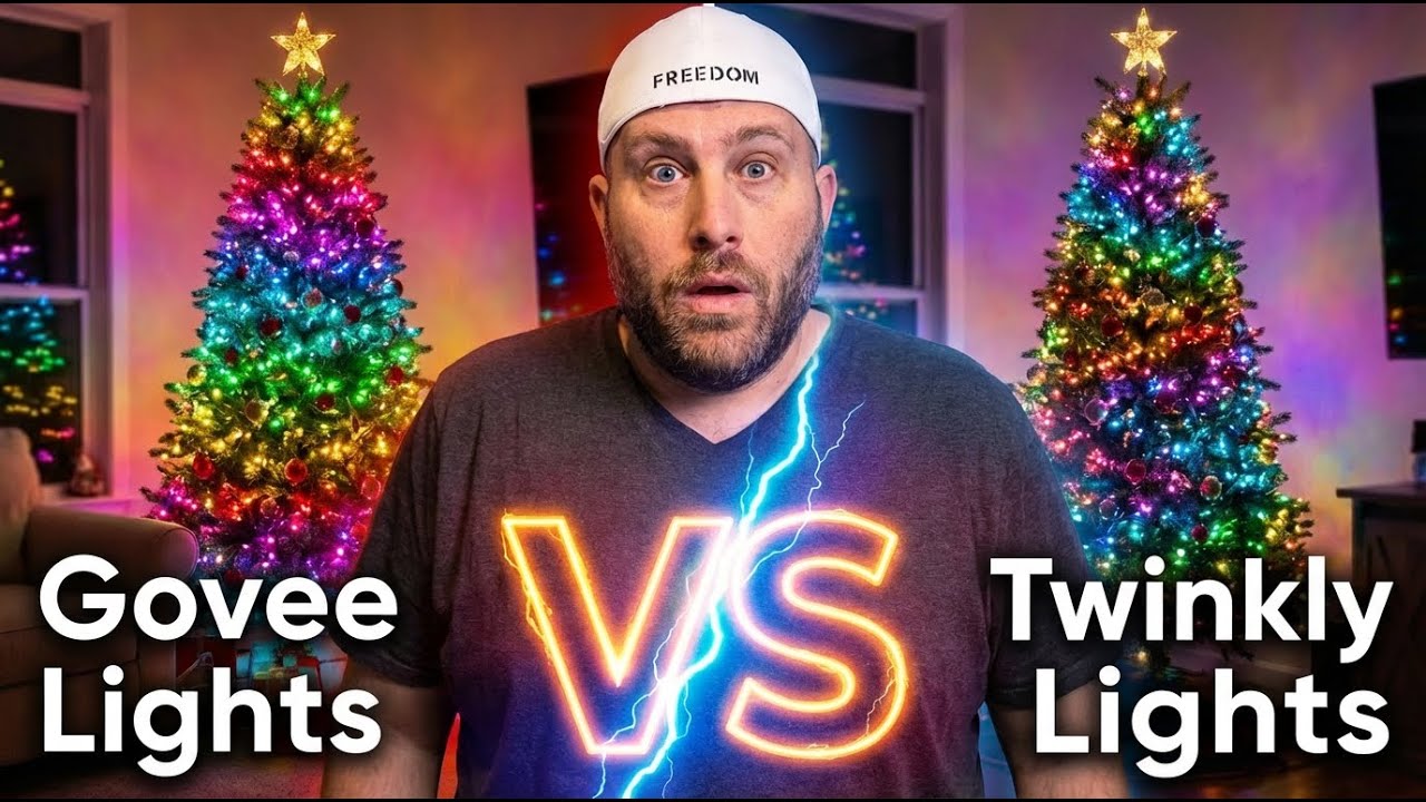 Govee против Govee против Twinkly — битва ЛУЧШИХ елочных огней!