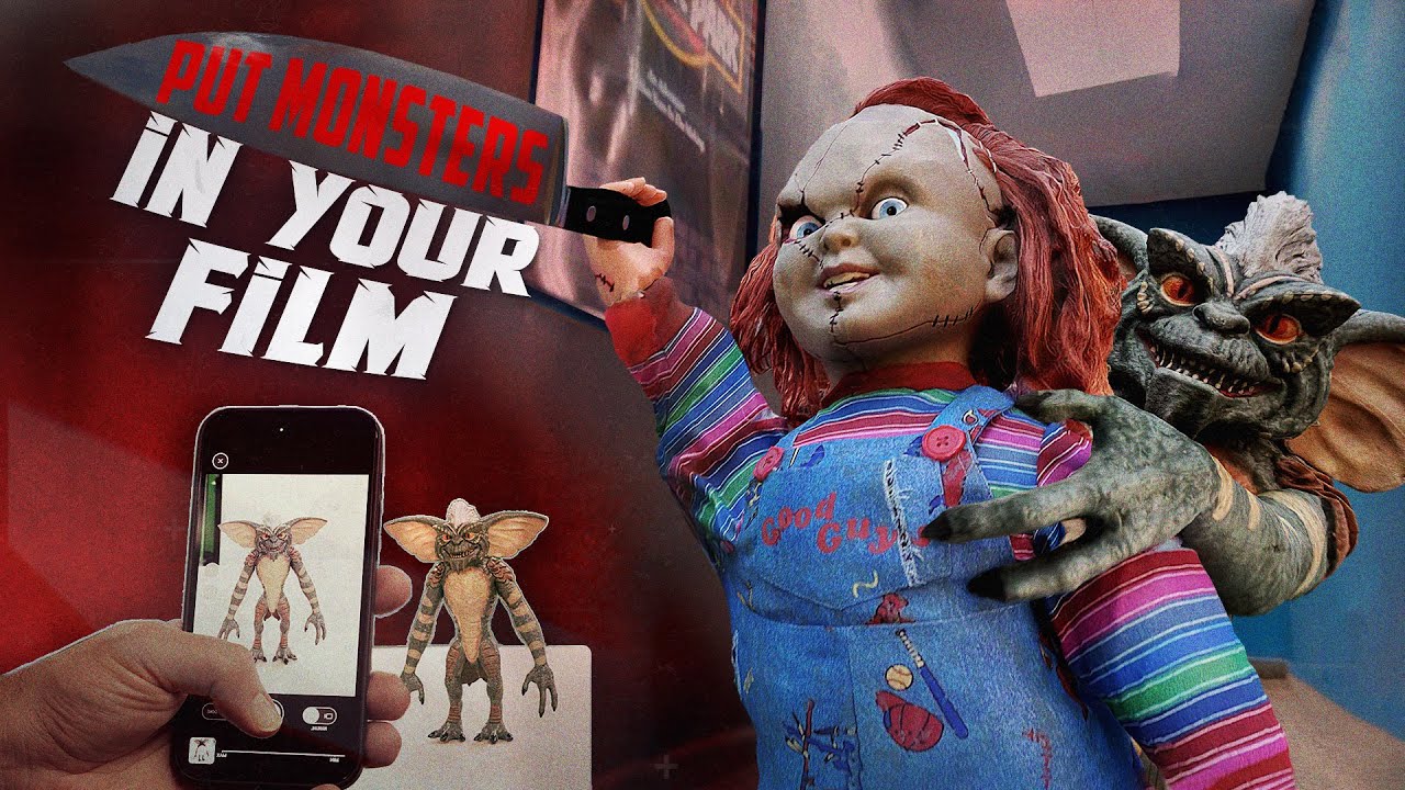 Добавьте 3D-монстров в свой фильм с помощью телефона и Blender