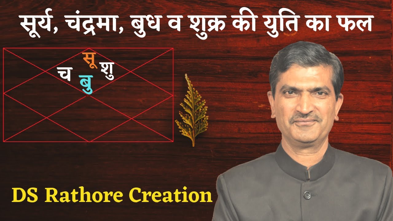 Suray Chandrama Budh Aur Shukra Ki Yuti, 4 Grahon Ki Yuti, Conjunction of Sun Moon Mercury and Venus
