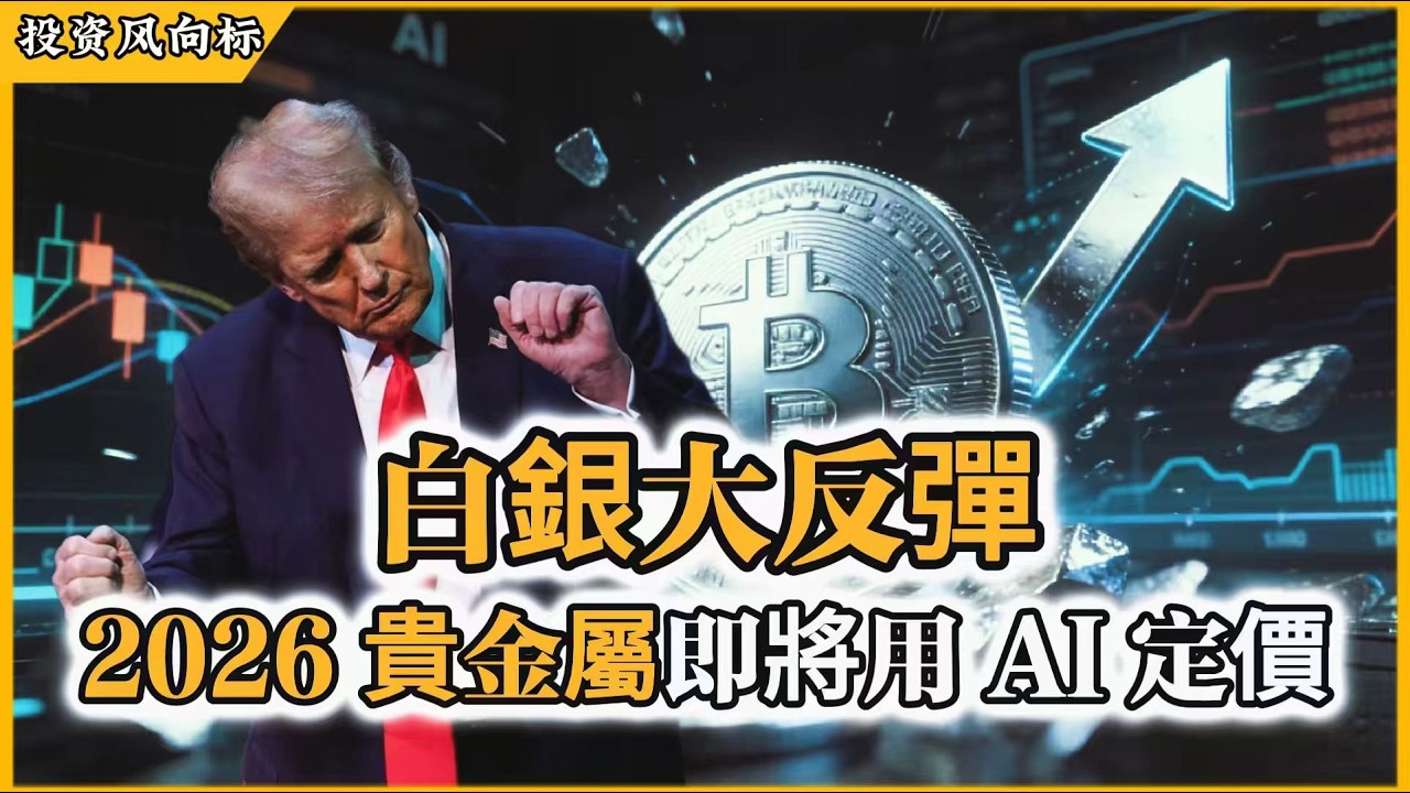 大家都以为白银彻底没戏了，它却悄悄涨了38%，川普正计划用AI强行改写金属价格#美股 #投资 #股票