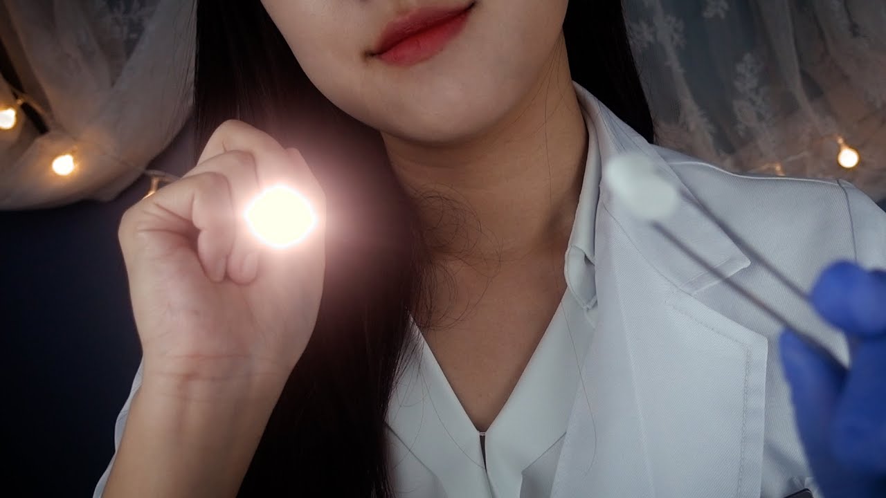ASMR (Eng sub) 상처 치료 롤플레이 Treatment for injury [한국어/KOREAN]