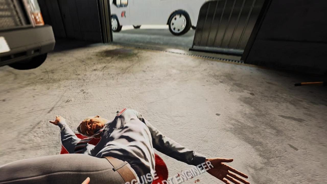 Playing HITMAN Vr