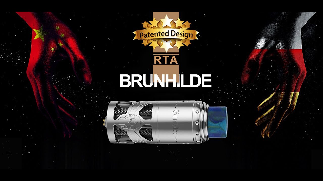 2Fdeal: Authentic Vapefly German 103 Brunhilde 25mm RTA 8ml