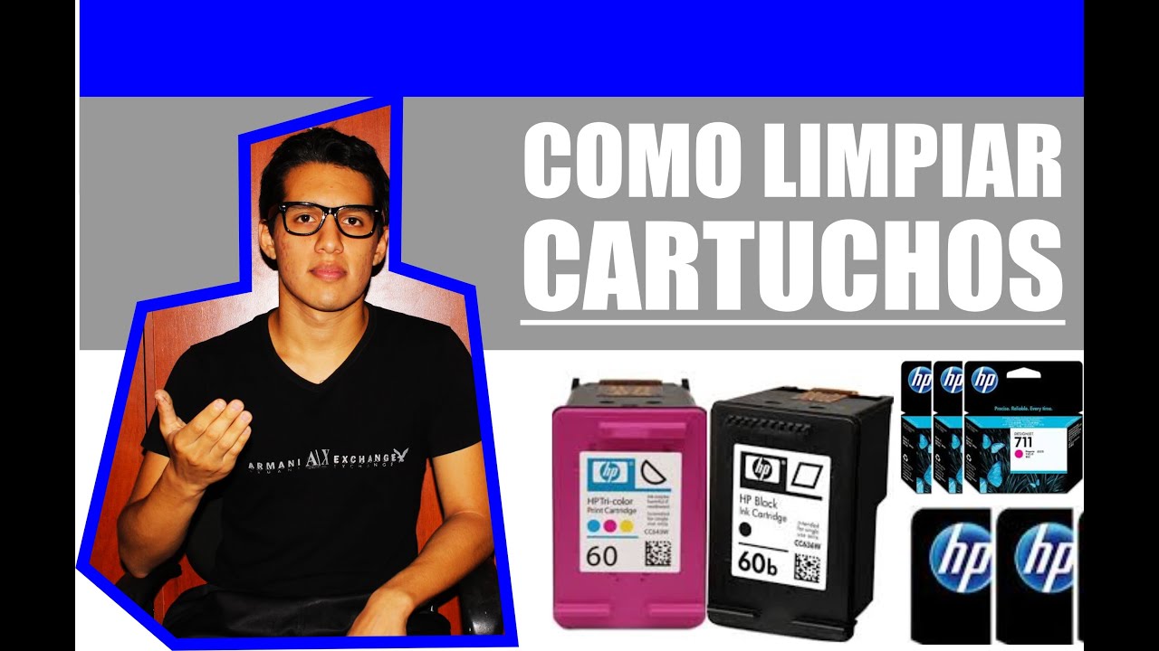 Como limpiar o arreglar los Cartuchos de tinta // HP - Canon