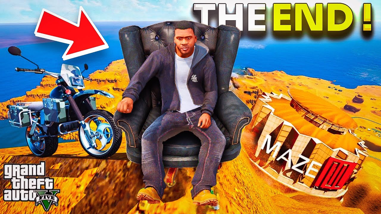 Franklin & Shin Chan Finally Survived From Final Wave of ‘SAND STORM’ in GTA 5 | End of Los Santos