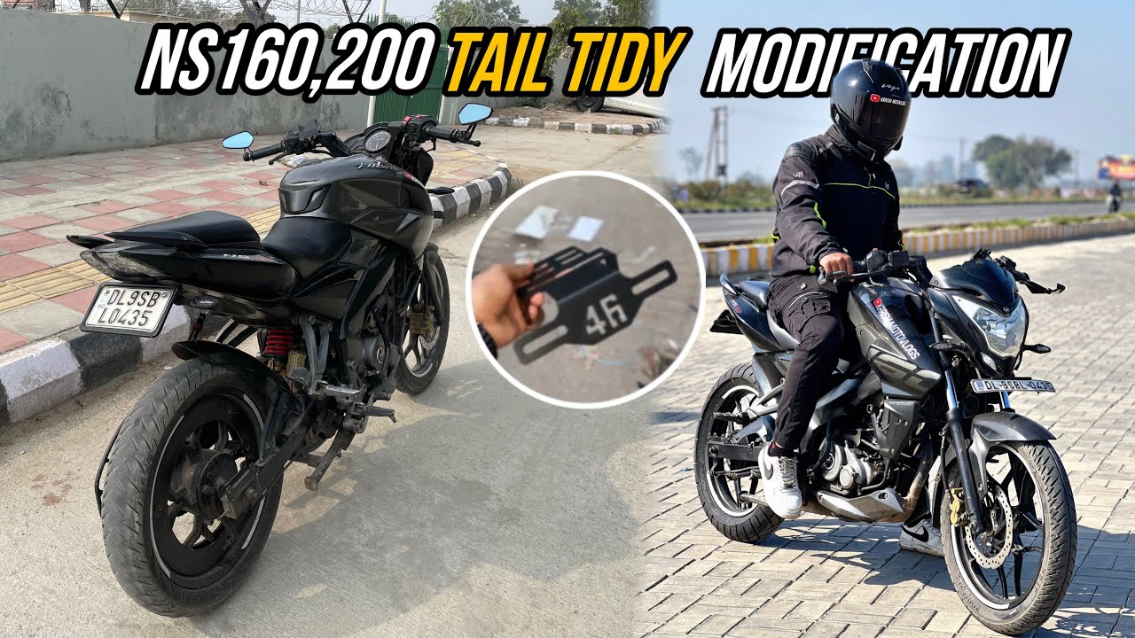 TAIL TIDY🔥Modification on NS160 | under ₹400