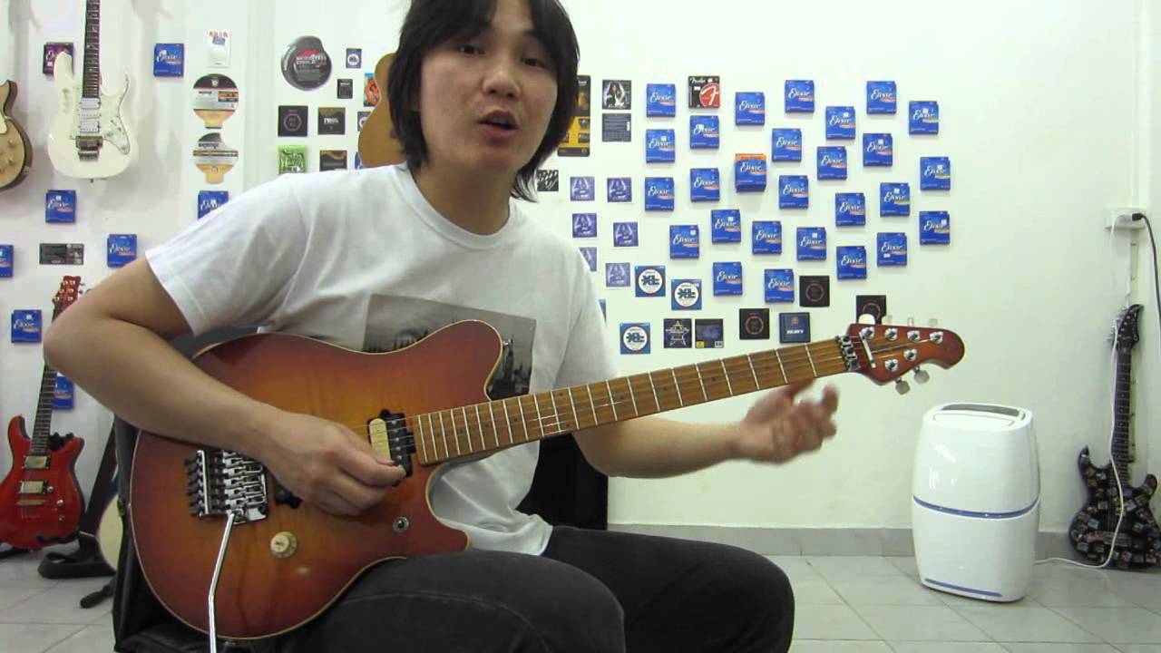 Review 1992 Music Man EVH Guitar Clean Sound