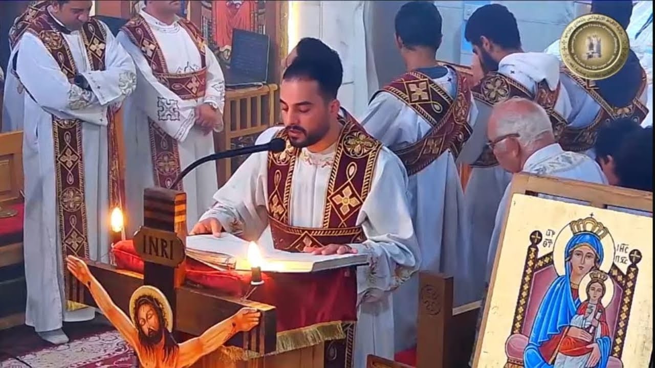 قداس الجمعة 8 ديسمبر 2023 بحضور سيدنا الانبا دانيال