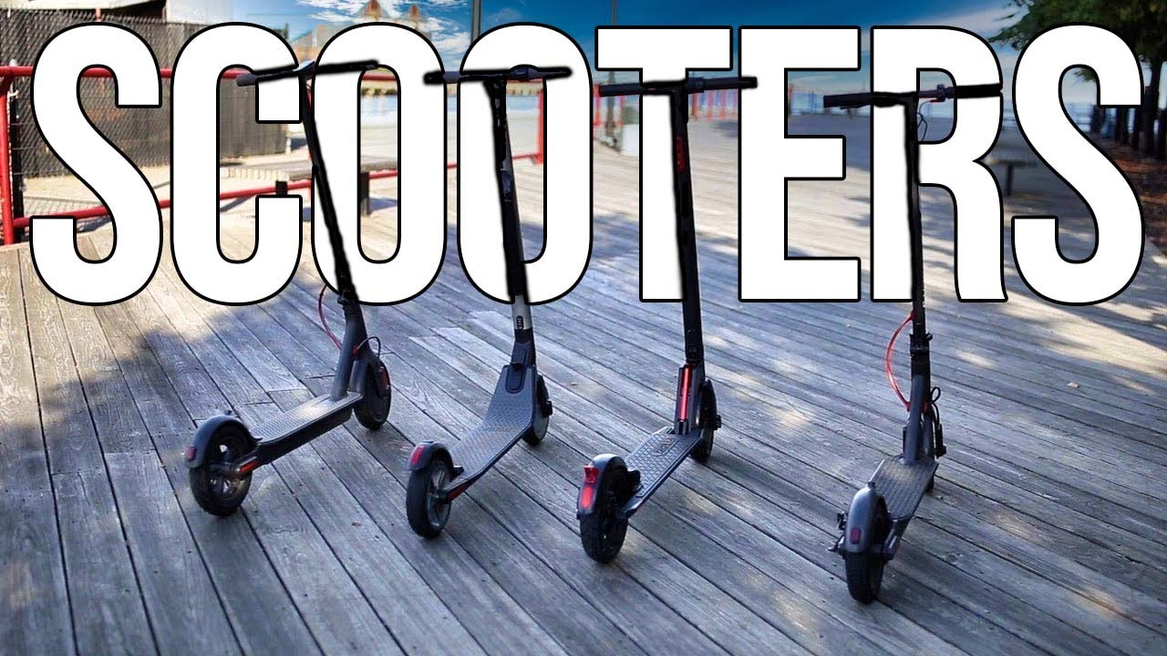 Review: 4 Best Electric Scooters!