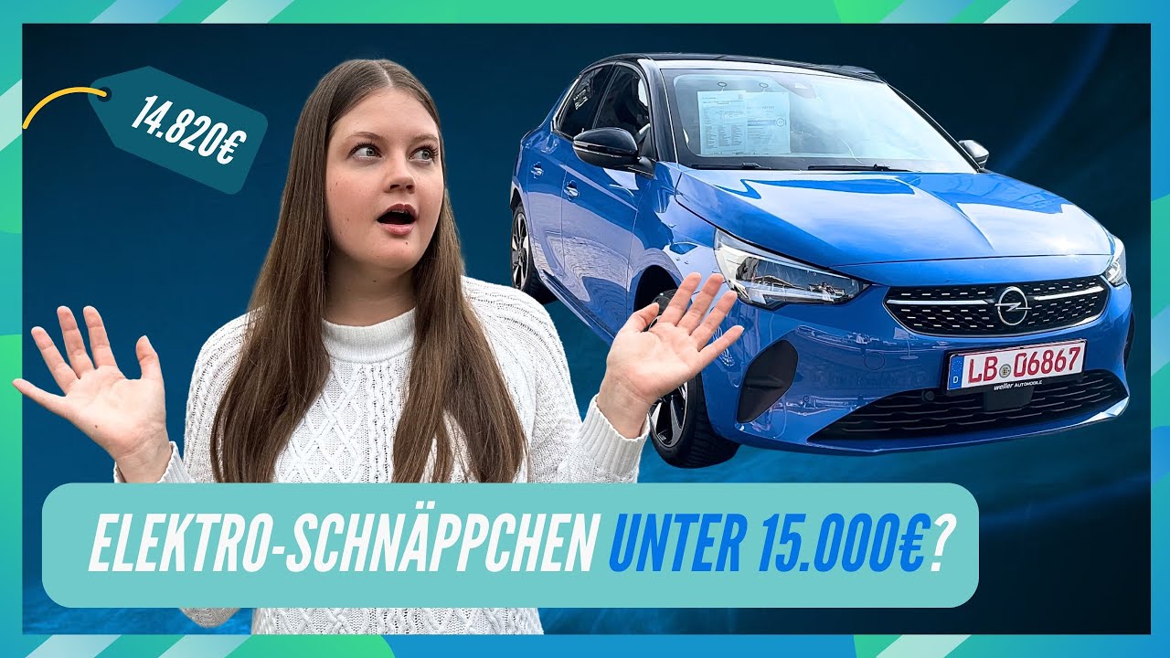 Gebrauchtes E-Auto für unter 15.000€: Empfehlung oder nicht? Opel Corsa-e Elegance 2022