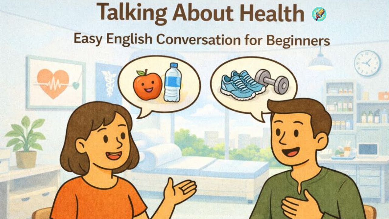 Talking About Health | Easy English Conversation for Beginners