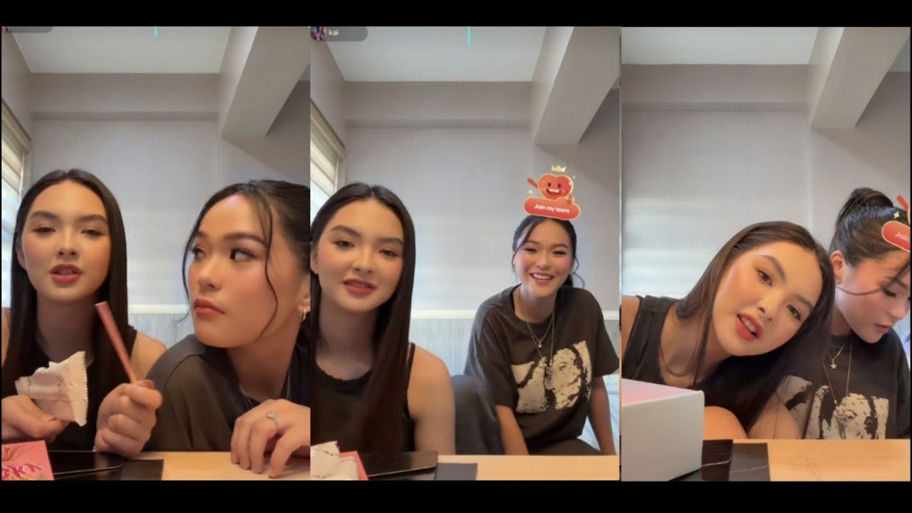 PBB GEN 11 KAI MONTINOLA AND RAIN TIKTOK LIVE