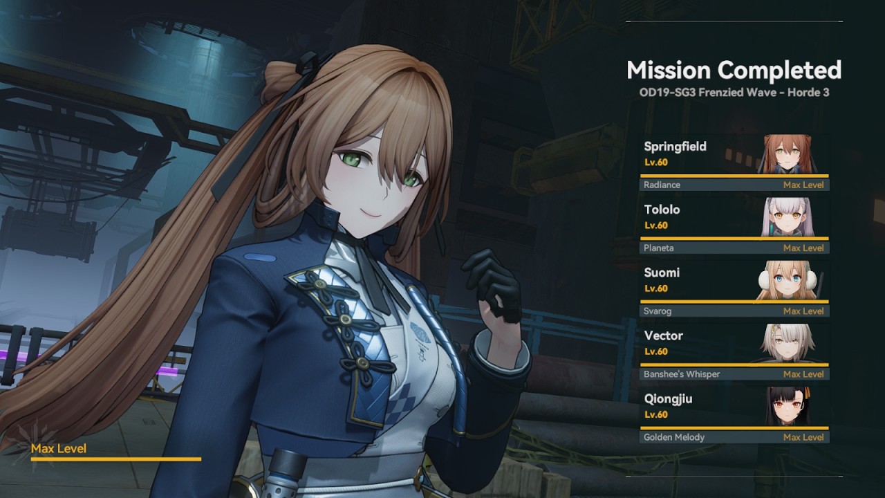 [Girls' Frontline 2: Exilium] Extreme Peak Season 10 Horde 3 Frenzy Level 40