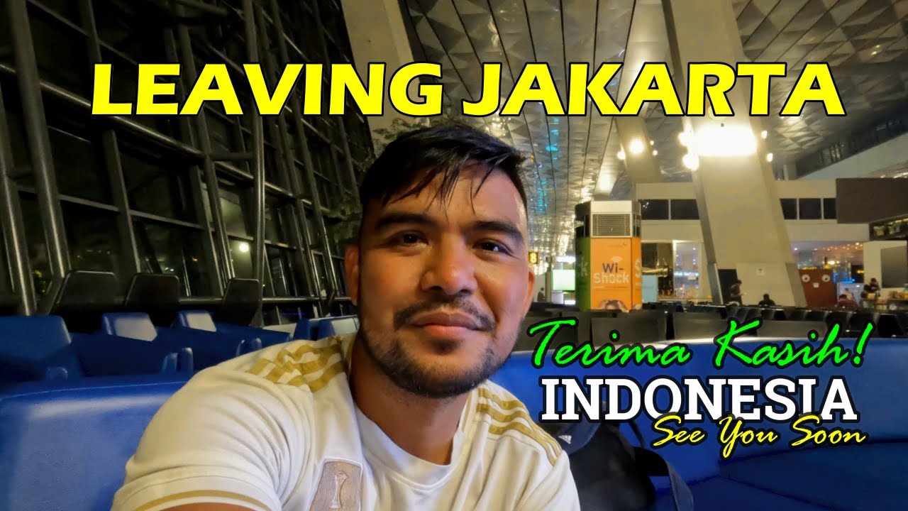 I'm leaving Jakarta, Indonesia.