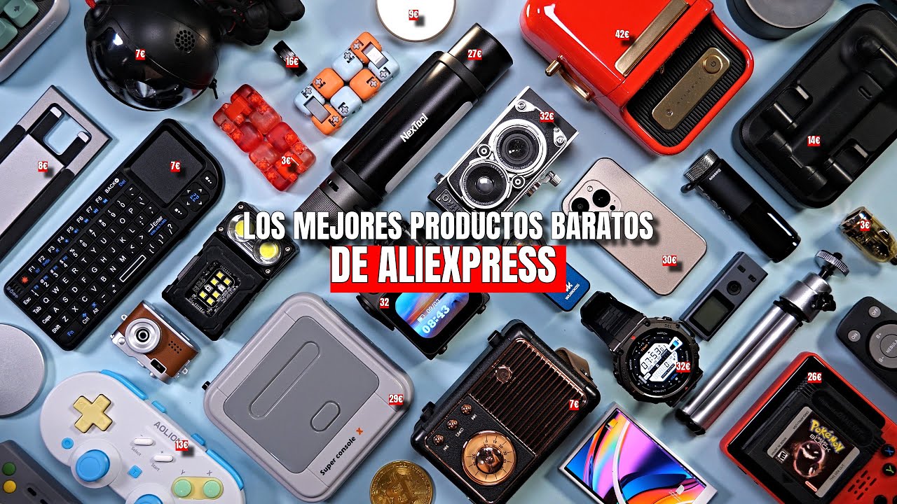 Los 30 mejores productos baratos de ALIEXPRESS 💥 ¡TOP cosas geniales que he comprado desde 1€!