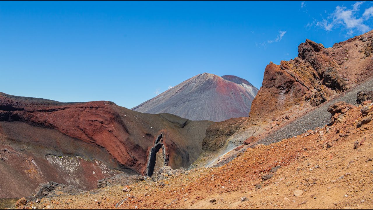 Tongariro Northern Circuit 42kms North Island  New Zealand