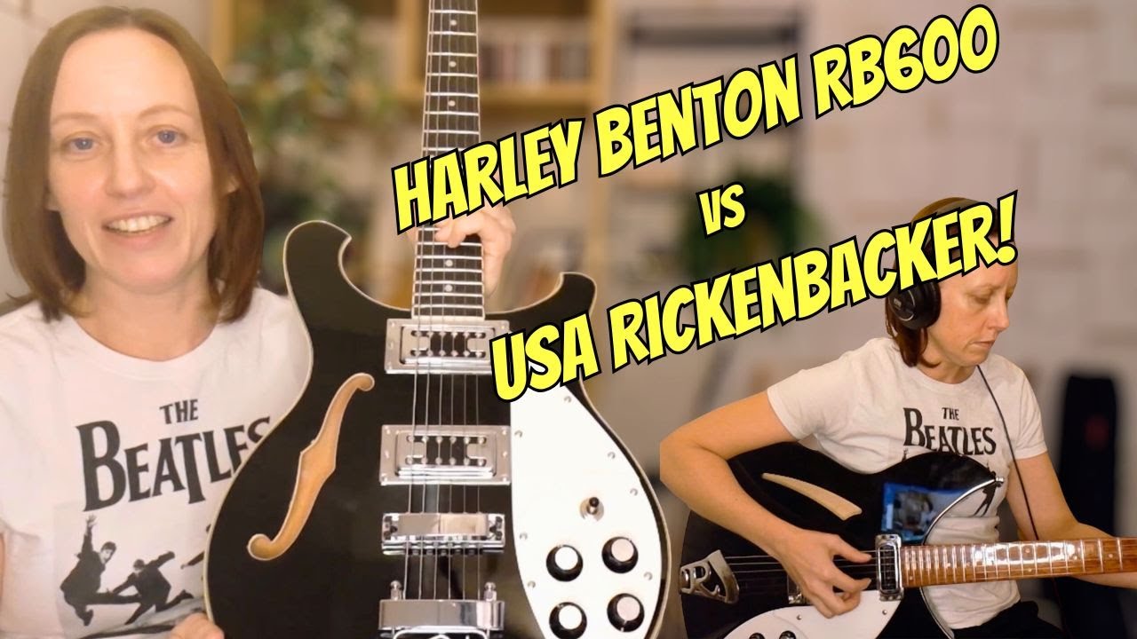 Harley Benton RB600 против Rickenbacker | Гитарный состязание The Beatles